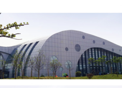 东兴会议中心外景网架工程